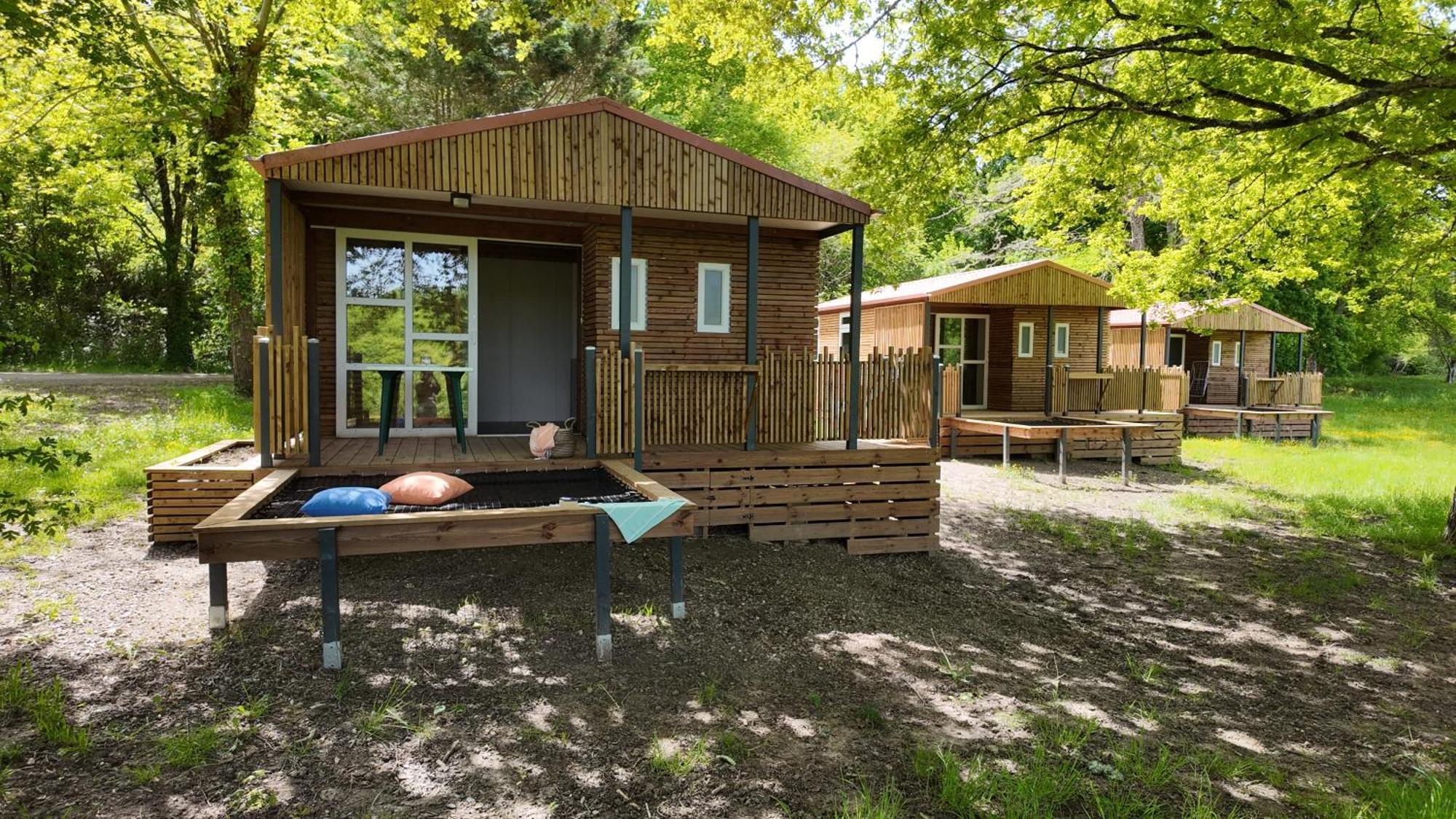 Camping Les Lacs D'Armagnac Bretagne-d'Armagnac Exteriör bild